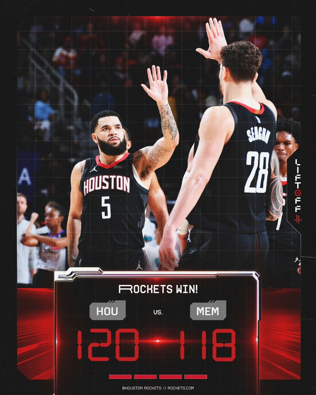 赛季首胜！灰熊主场击败活塞